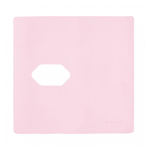 Placa p/ 1 Tomada Horizontal 4x4 - Novara Pétala